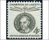 Mint Stamp USA 1959 SC1136 Ernst Reuter Grey 4 Cent 1959**STOCK IMAGE**