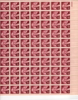 Mint Sheet USA 1959 SC1138SH Dr. Ephraim McDowell Rose,Lake 4 Cent 1959**STOCK IMAGE**
