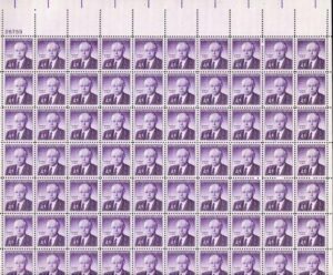 Mint Sheet USA 1960 SC1161SH Robert A. Taft Dull violet 4 Cent 1960 Full Sheet**STOCK IMAGE**