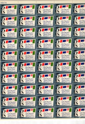 Mint Sheet USA 1966 SC1310SH Stamped Cover Multicolor 5 Cent 1966 Full Sheet**STOCK IMAGE**