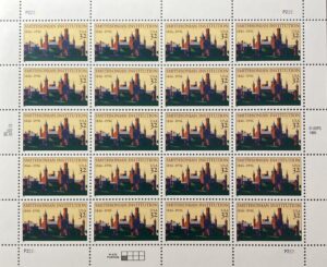 Mint Sheet USA 1996 SC3059SH Smithsonian Institution Multicolor 32 Cent 1996 Full Sheet**STOCK IMAGE**