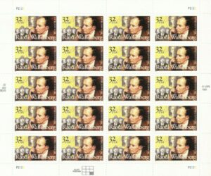 Mint Sheet USA 1997 SC3135SH Raoul Wallenberg Multicolor 32 Cent 1997 Full Sheet**STOCK IMAGE**