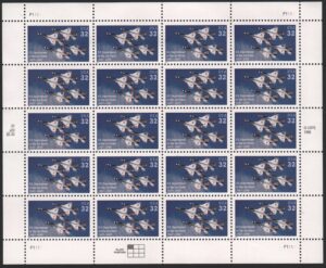 Mint Sheet USA 1997 SC3167SH US Air Force Multicolor 32 Cent 1997 Full Sheet**STOCK IMAGE**