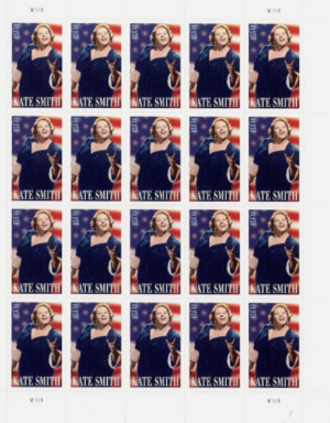 Mint Sheet USA 2010 SC4463SH Kate Smith 44 ¢ - Full Sheet**STOCK IMAGE**