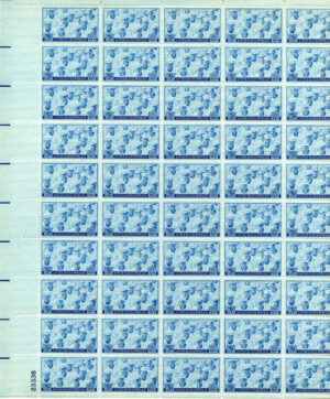 Mint Sheet USA 1945 SC935SH United States Sailors Blue 3 Cent 1945 Full Sheet**STOCK IMAGE**